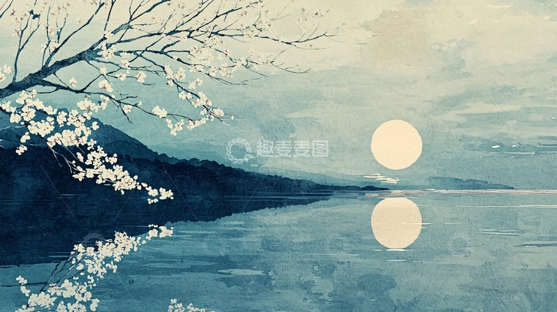 高清大图下载【趣麦麦图】水墨画