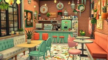 复古甜品店室内设计