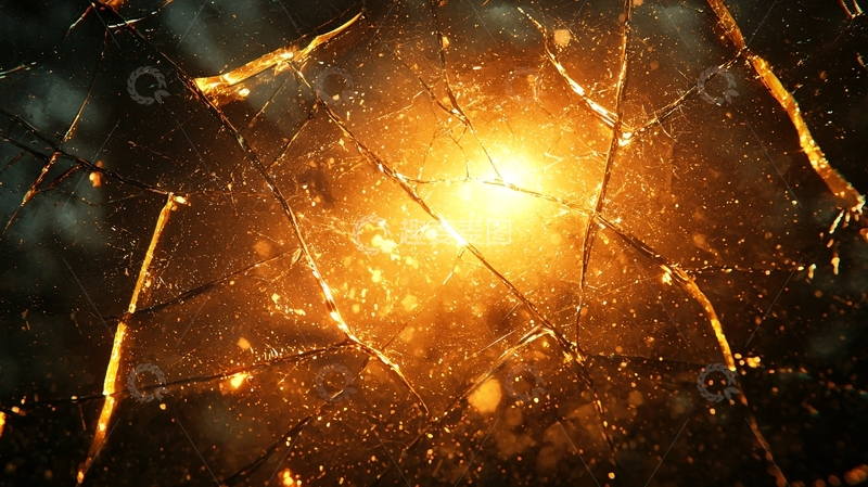 高清大图下载【趣麦麦图】破碎的玻璃碎片