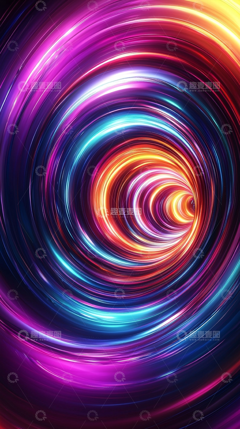 高清大图下载【趣麦麦图】光线隧道