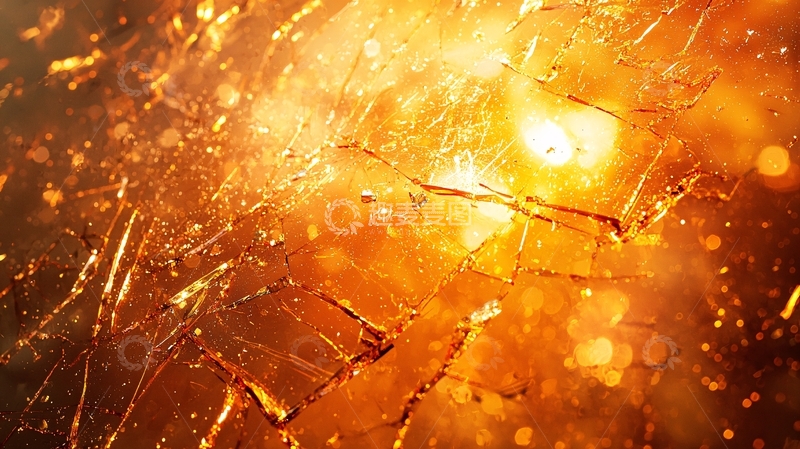 高清大图下载【趣麦麦图】雨夜玻璃窗