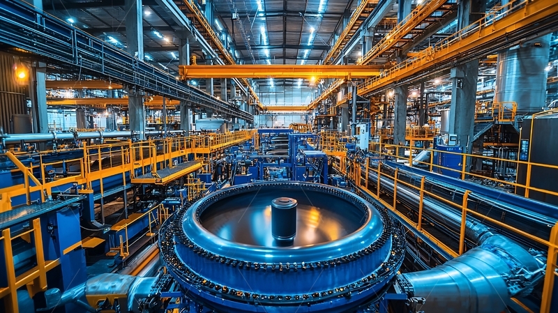 高清大图下载【趣麦麦图】工业制造车间内部