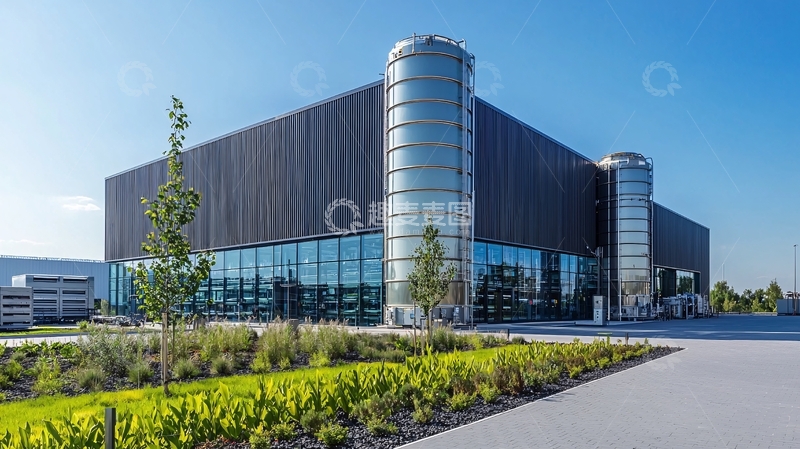 高清大图下载【趣麦麦图】现代工业建筑外观