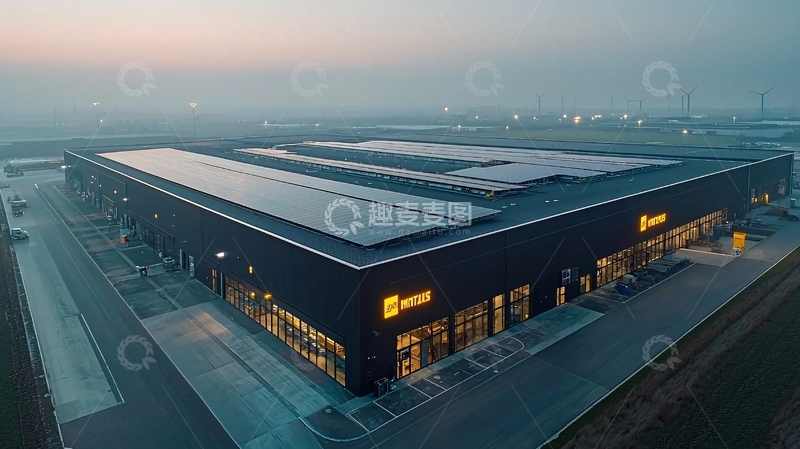 高清大图下载【趣麦麦图】现代工业建筑外观