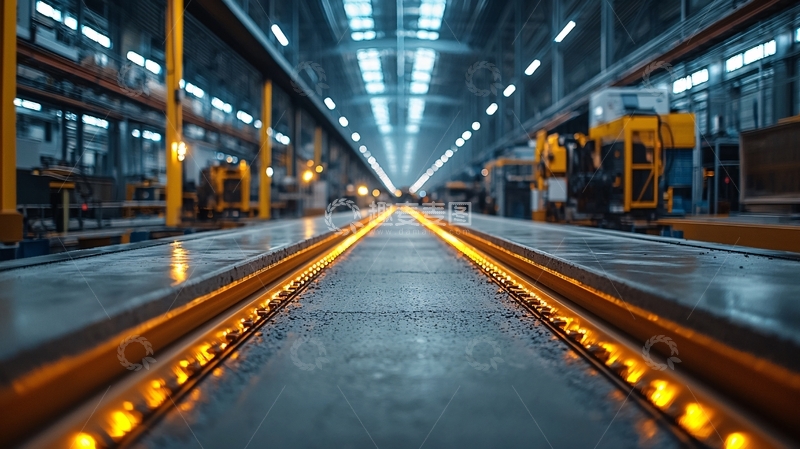 高清大图下载【趣麦麦图】工业厂房内部场景