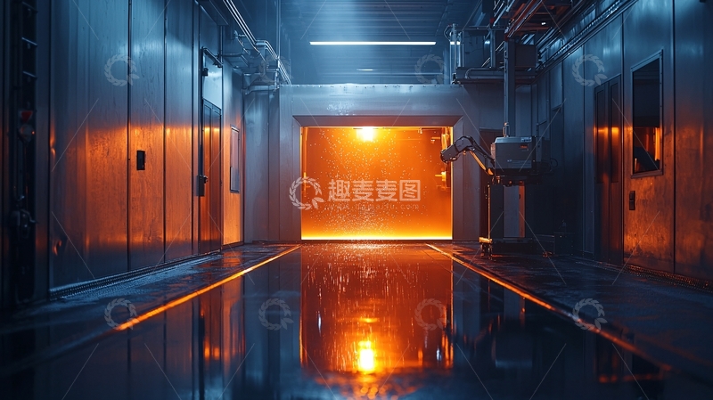 高清大图下载【趣麦麦图】未来科技走廊