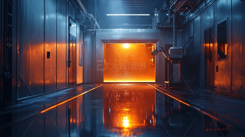 高清大图下载【趣麦麦图】未来科技走廊