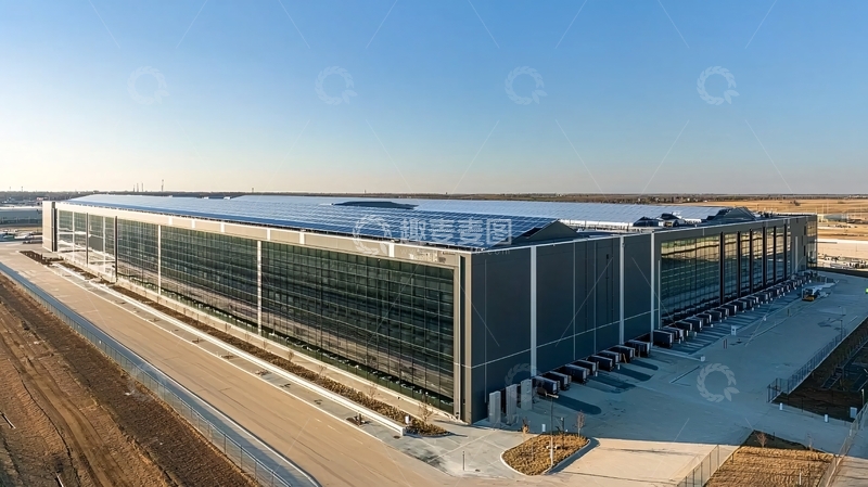 高清大图下载【趣麦麦图】现代化大型物流中心