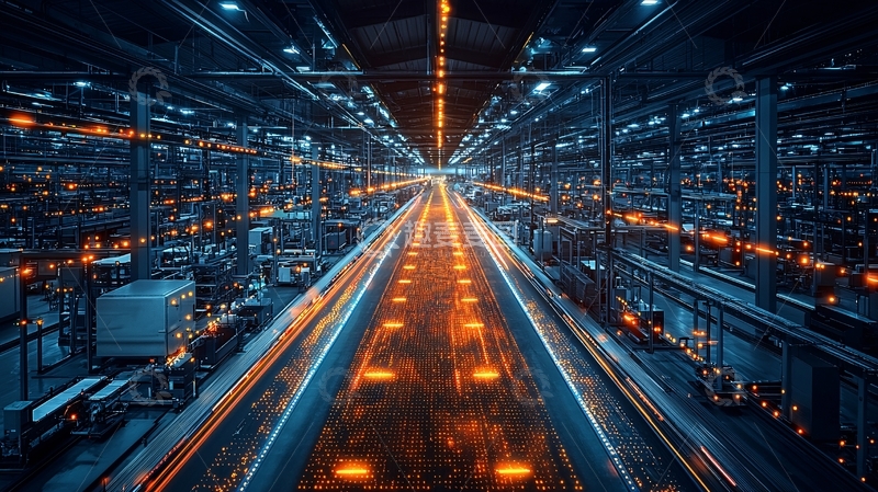 高清大图下载【趣麦麦图】科技感十足的未来通道