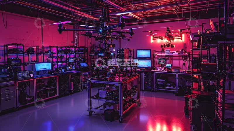 高清大图下载【趣麦麦图】科技感实验室