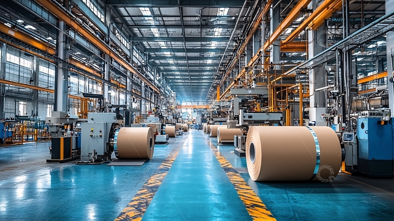 高清大图下载【趣麦麦图】工业厂房生产线