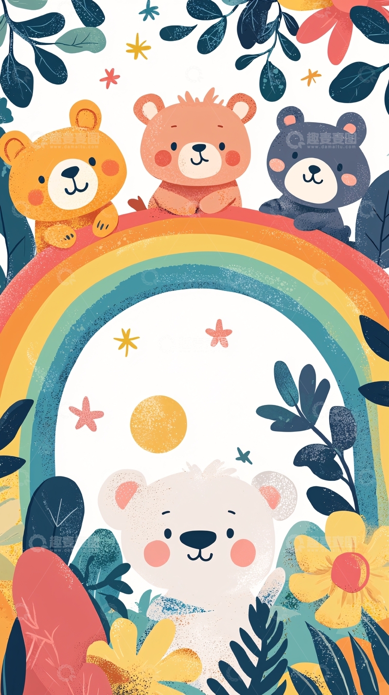 高清大图下载【趣麦麦图】彩虹