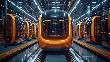 未来感交通工具