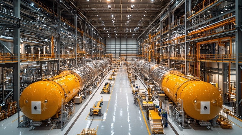 高清大图下载【趣麦麦图】大型工业厂房内部