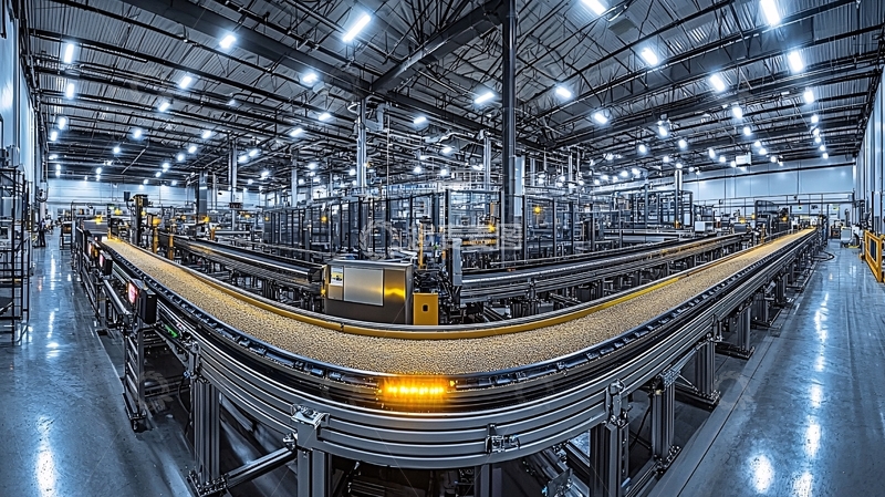 高清大图下载【趣麦麦图】现代化大型工厂车间