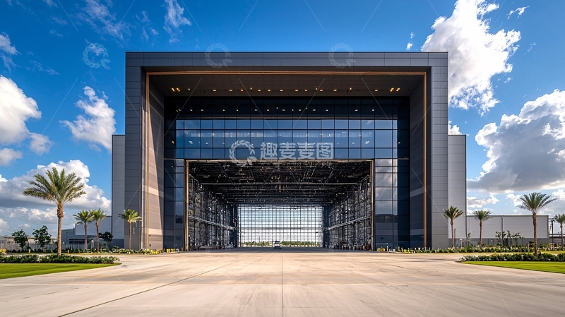 高清大图下载【趣麦麦图】现代化大型建筑外观