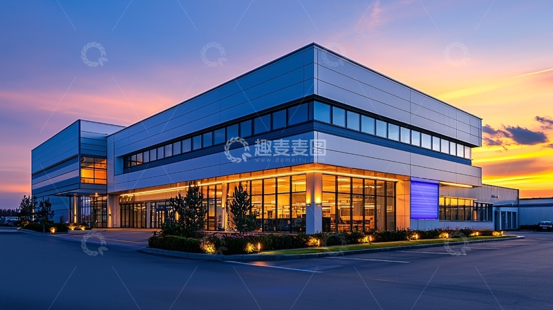 高清大图下载【趣麦麦图】现代商务建筑外观