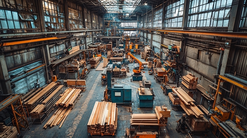 高清大图下载【趣麦麦图】大型工业厂房