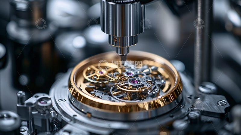 高清大图下载【趣麦麦图】机械手表内部结构特写