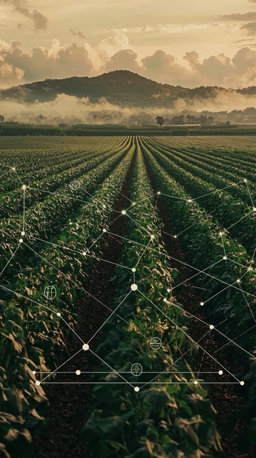 田园风光智能农业科技