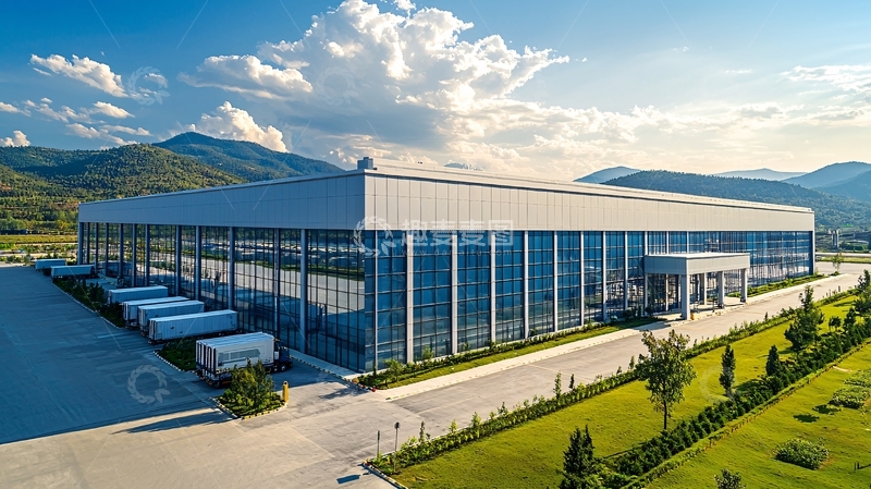 高清大图下载【趣麦麦图】现代化大型厂房