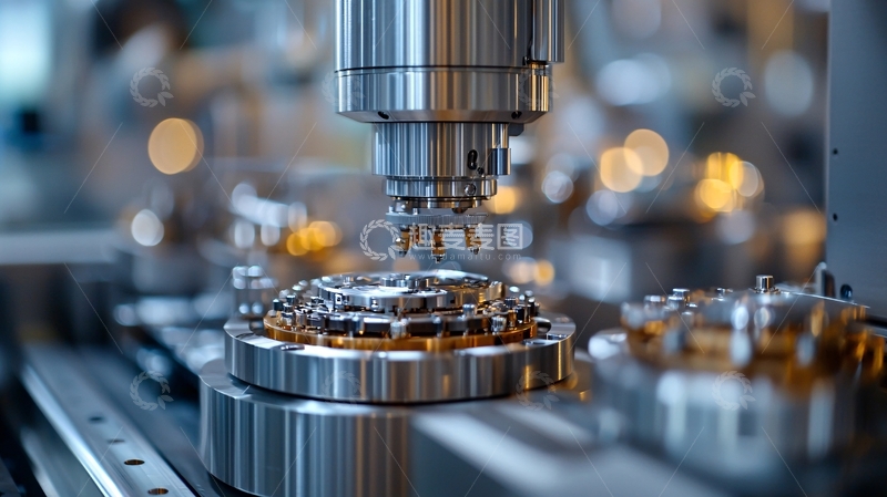 高清大图下载【趣麦麦图】精密仪器生产线特写