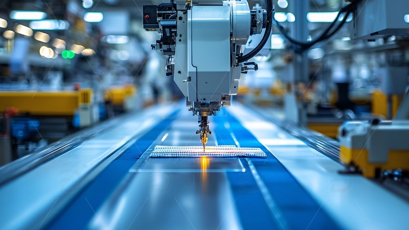 高清大图下载【趣麦麦图】工业自动化生产线4