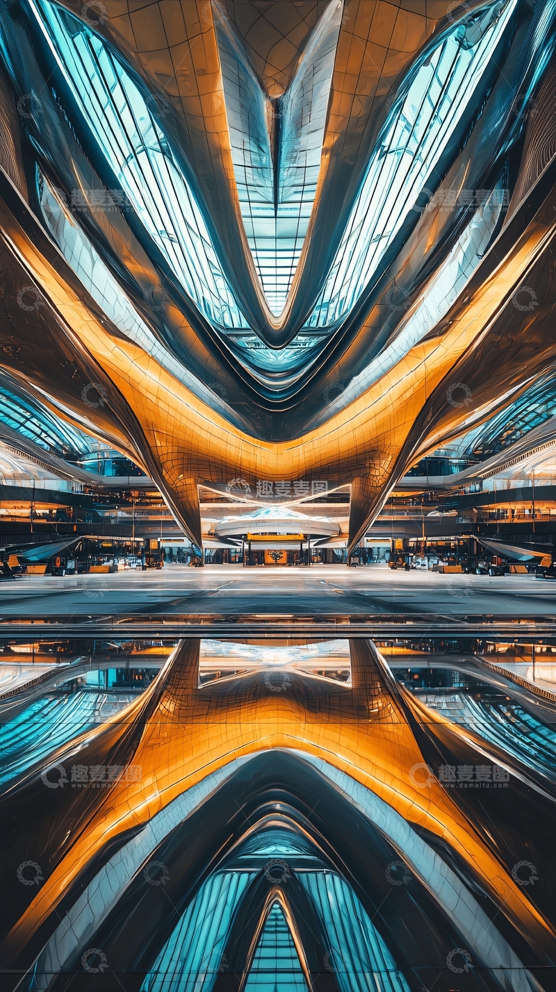 高清大图下载【趣麦麦图】抽象建筑