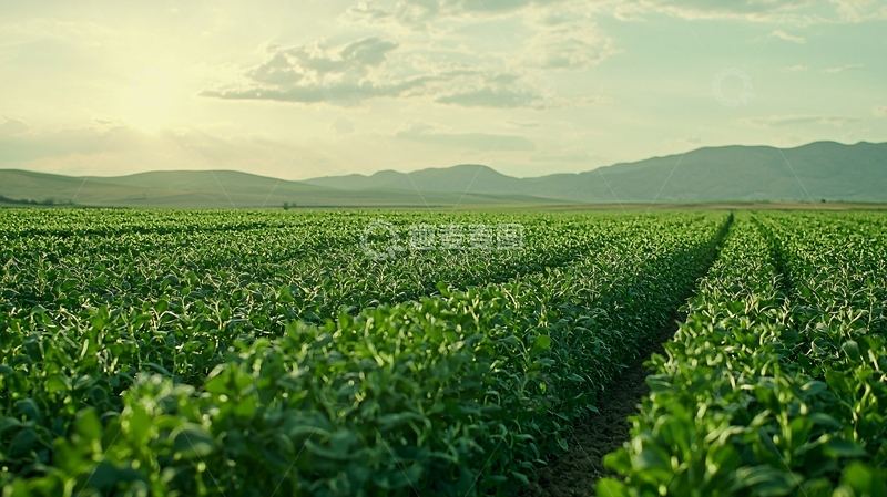 高清大图下载【趣麦麦图】绿色田野