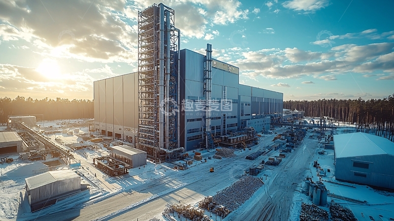 高清大图下载【趣麦麦图】现代化工业厂房