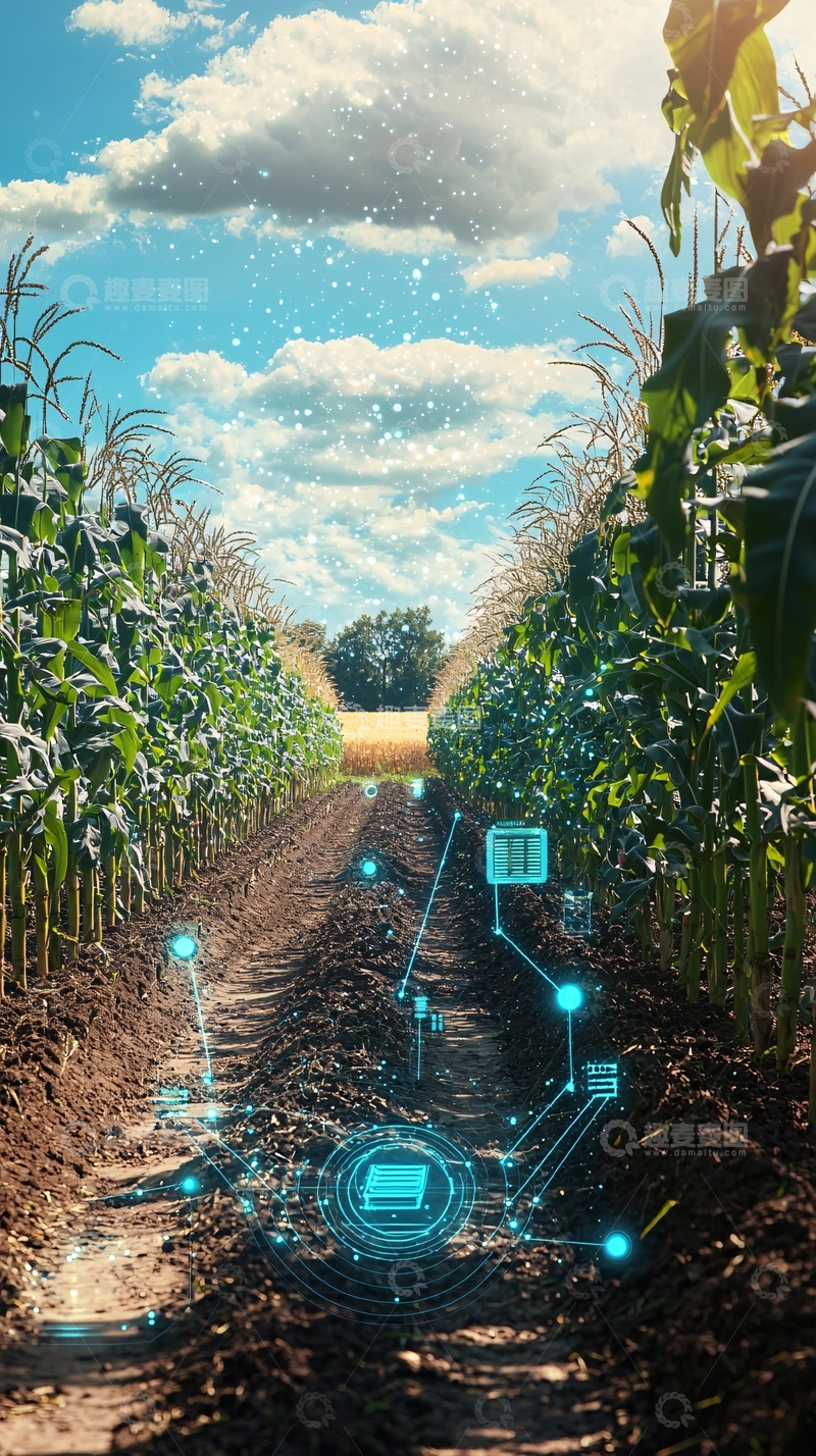 高清大图下载【趣麦麦图】智能农业