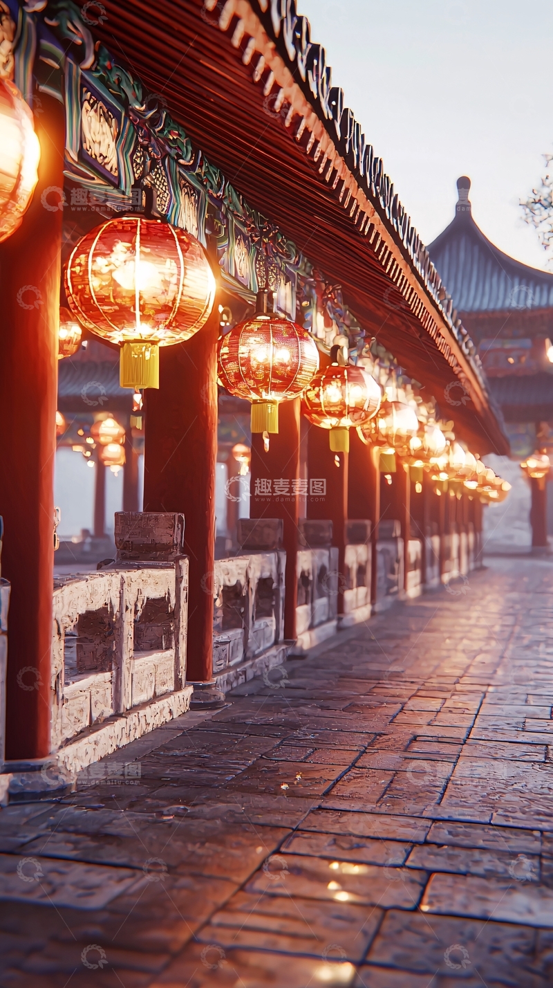 高清大图下载【趣麦麦图】中式建筑