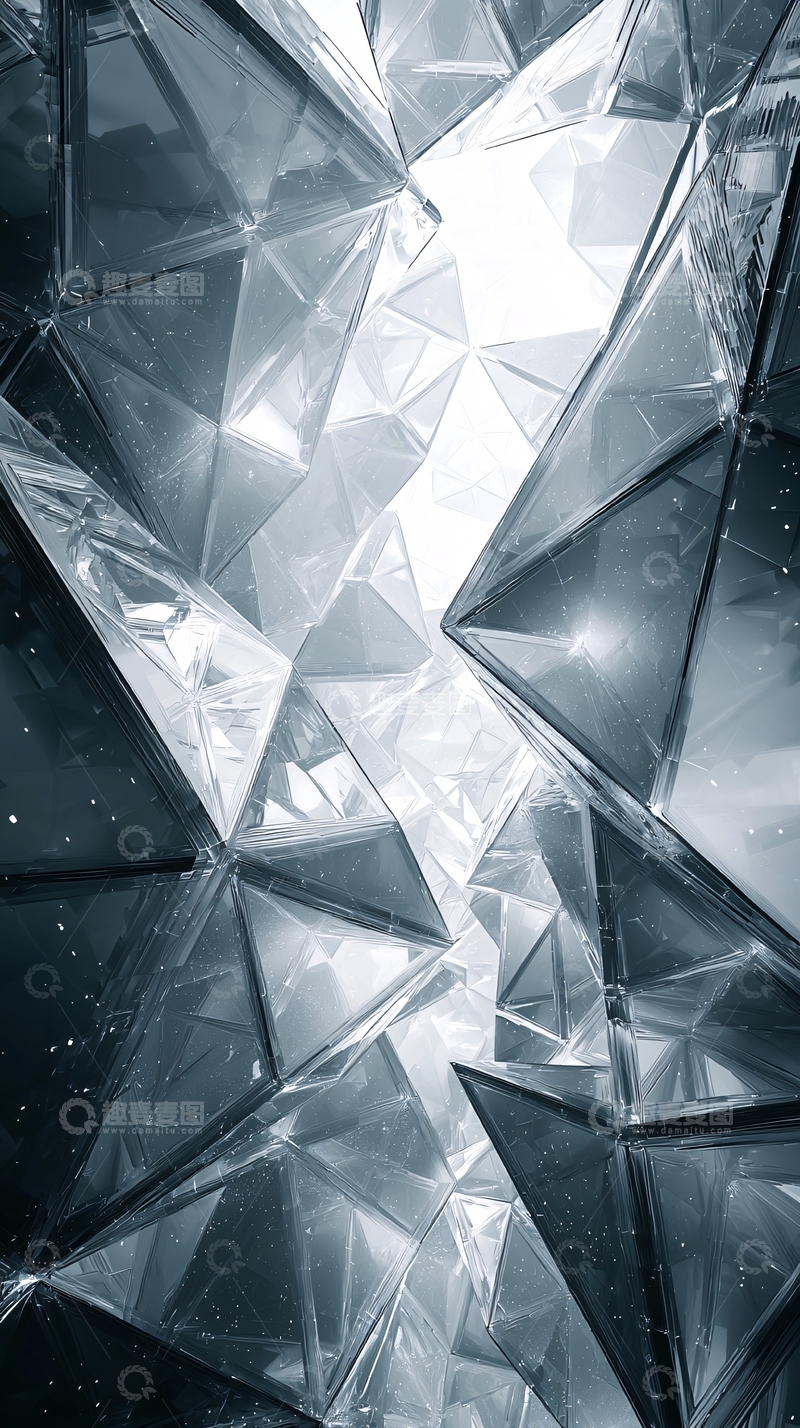 高清大图下载【趣麦麦图】晶莹剔透的多面体