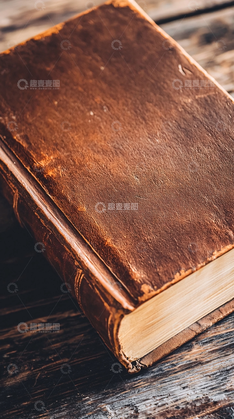 高清大图下载【趣麦麦图】复古老书