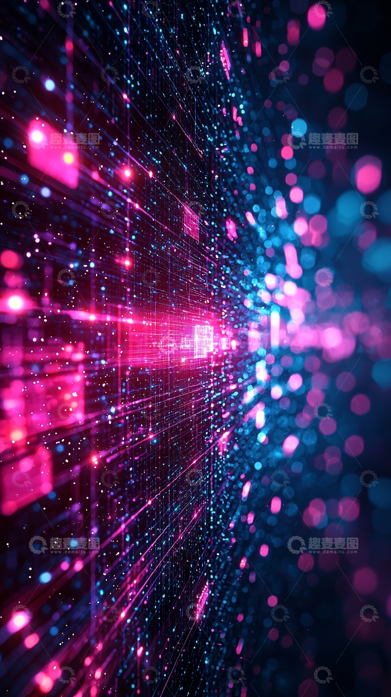 高清大图下载【趣麦麦图】科技感背景