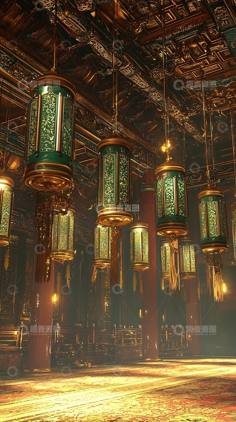 高清大图下载【趣麦麦图】中式宫殿