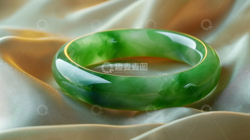 高清大图下载【趣麦麦图】翡翠手镯