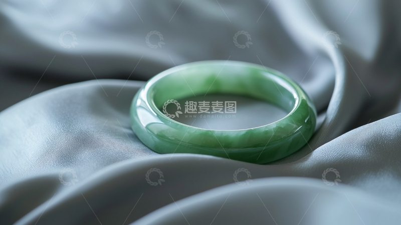 高清大图下载【趣麦麦图】翡翠手镯