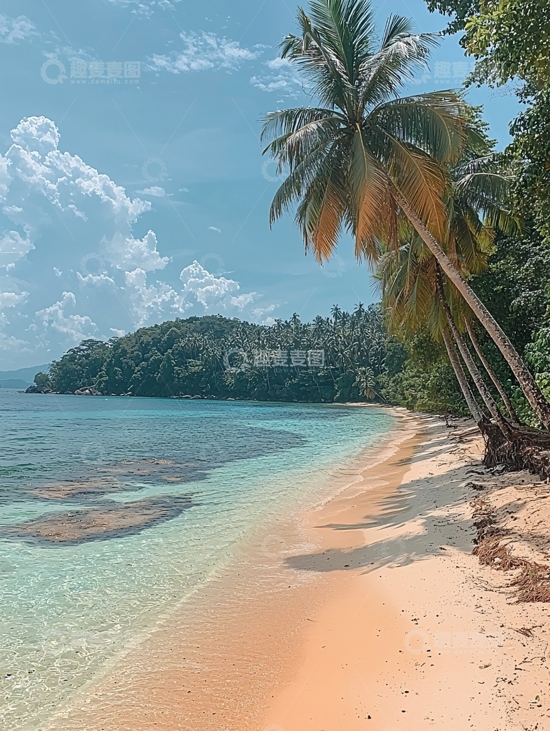 高清大图下载【趣麦麦图】热带海滩