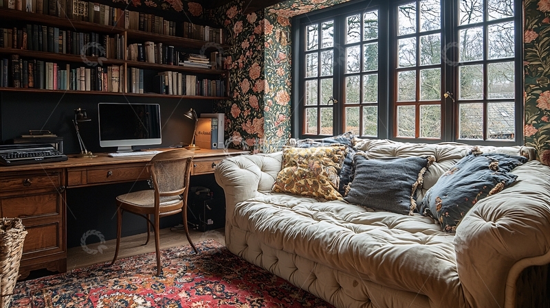 高清大图下载【趣麦麦图】书房