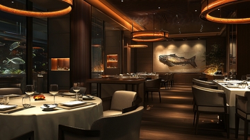 高档餐厅的室内设计