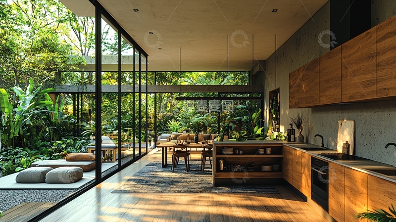 高清大图下载【趣麦麦图】现代极简风格室内设计