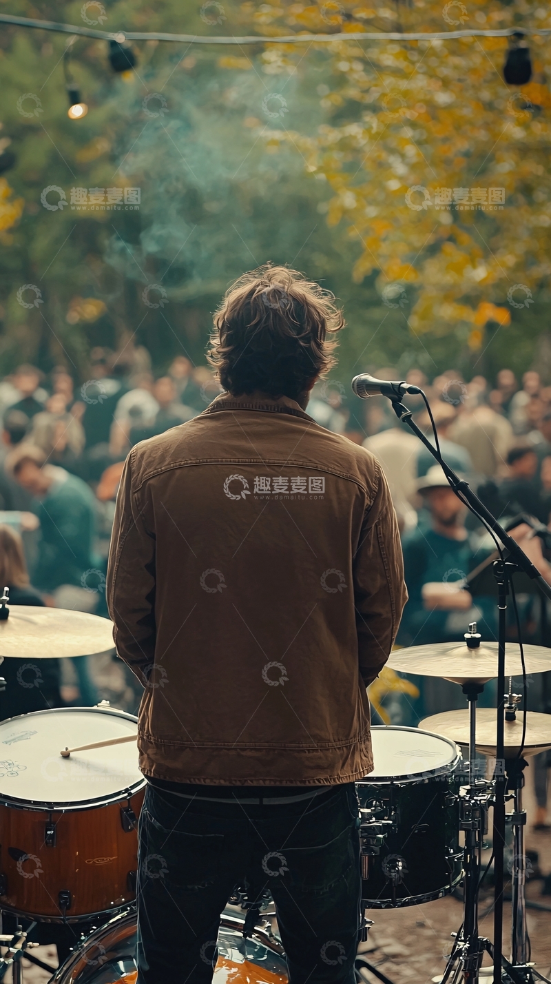 高清大图下载【趣麦麦图】户外音乐节