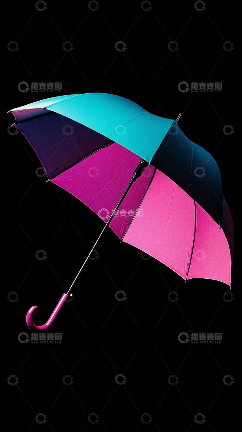 高清大图下载【趣麦麦图】彩色雨伞