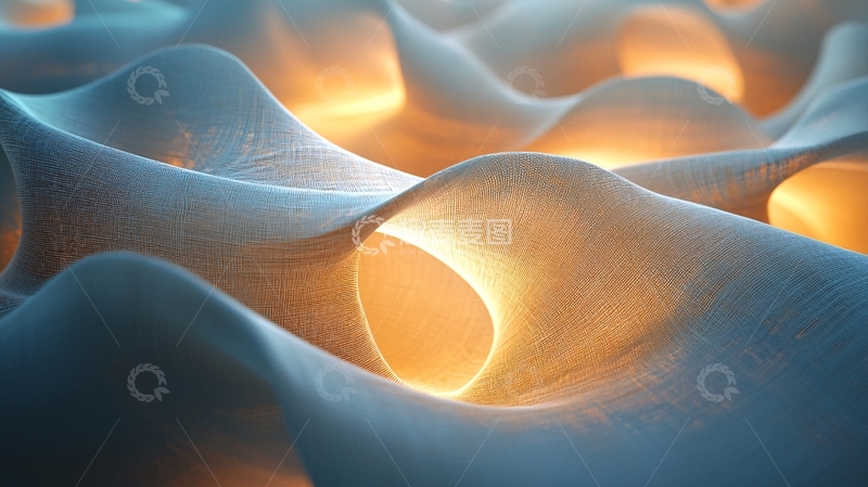 高清大图下载【趣麦麦图】光影下的起伏表面