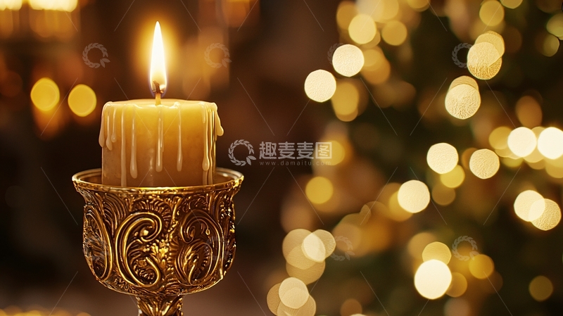 高清大图下载【趣麦麦图】烛光