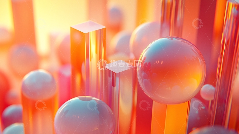 高清大图下载【趣麦麦图】抽象几何形状