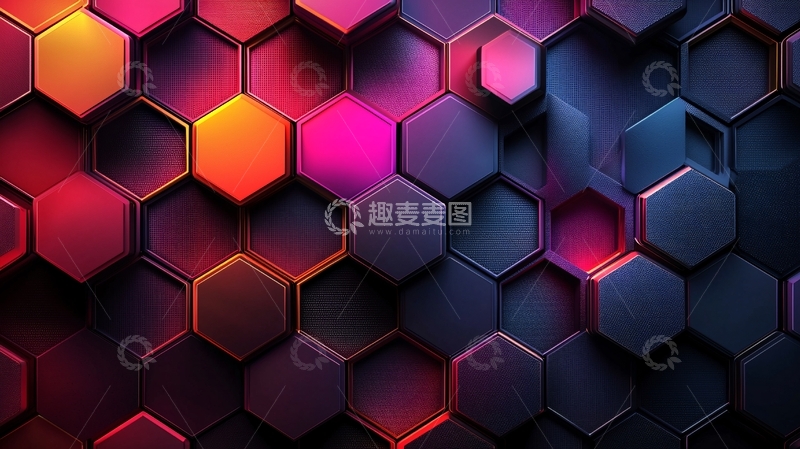 高清大图下载【趣麦麦图】蜂窝状结构