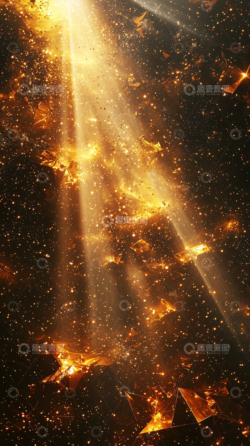 高清大图下载【趣麦麦图】金色光芒