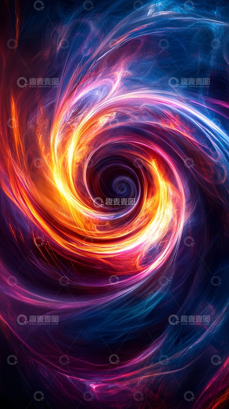 高清大图下载【趣麦麦图】宇宙漩涡星云